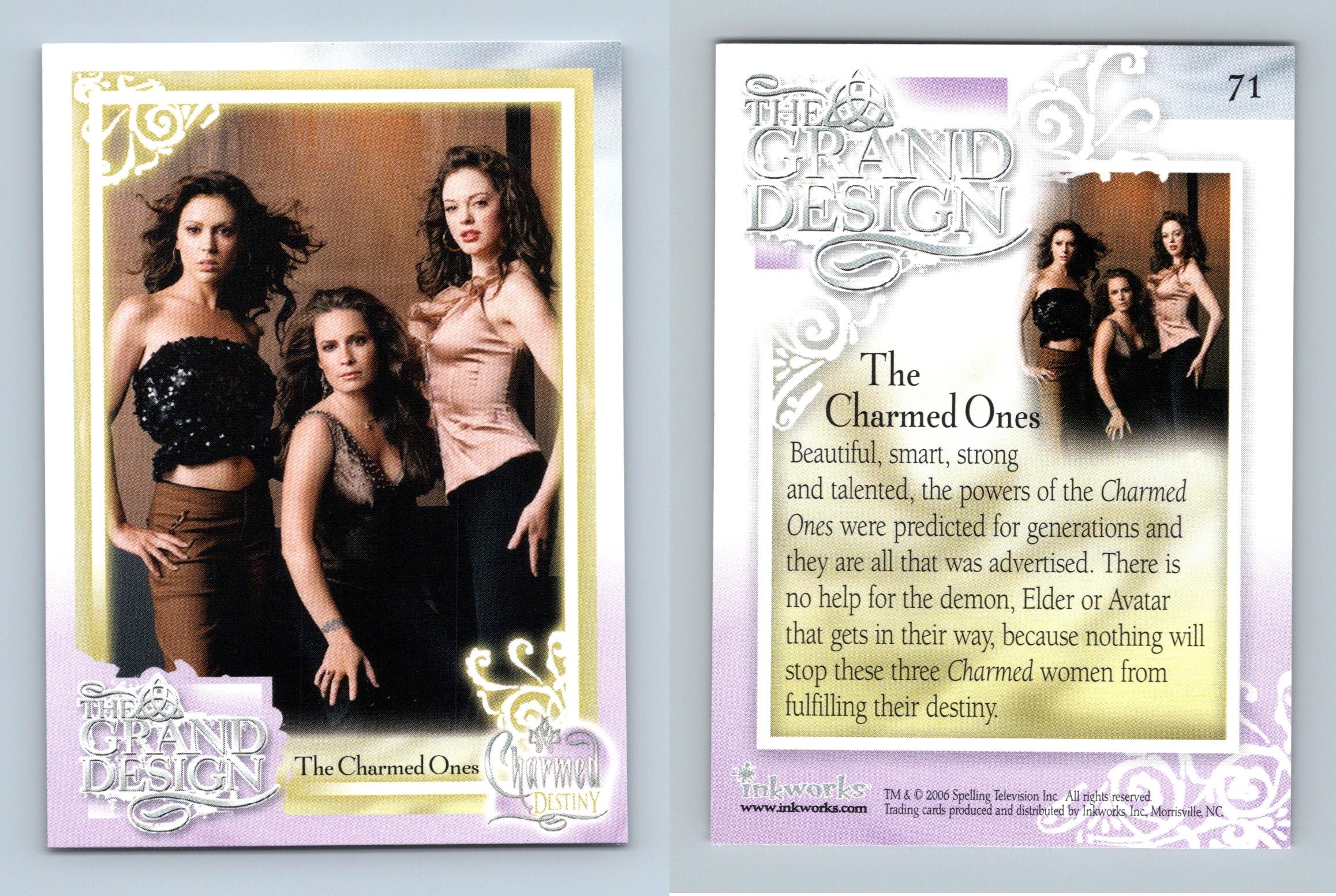Where Can I Watch Charmed Destiny Rewritten The Charmed Ones #71 Charmed Destiny 2006 Inkworks Trading Card