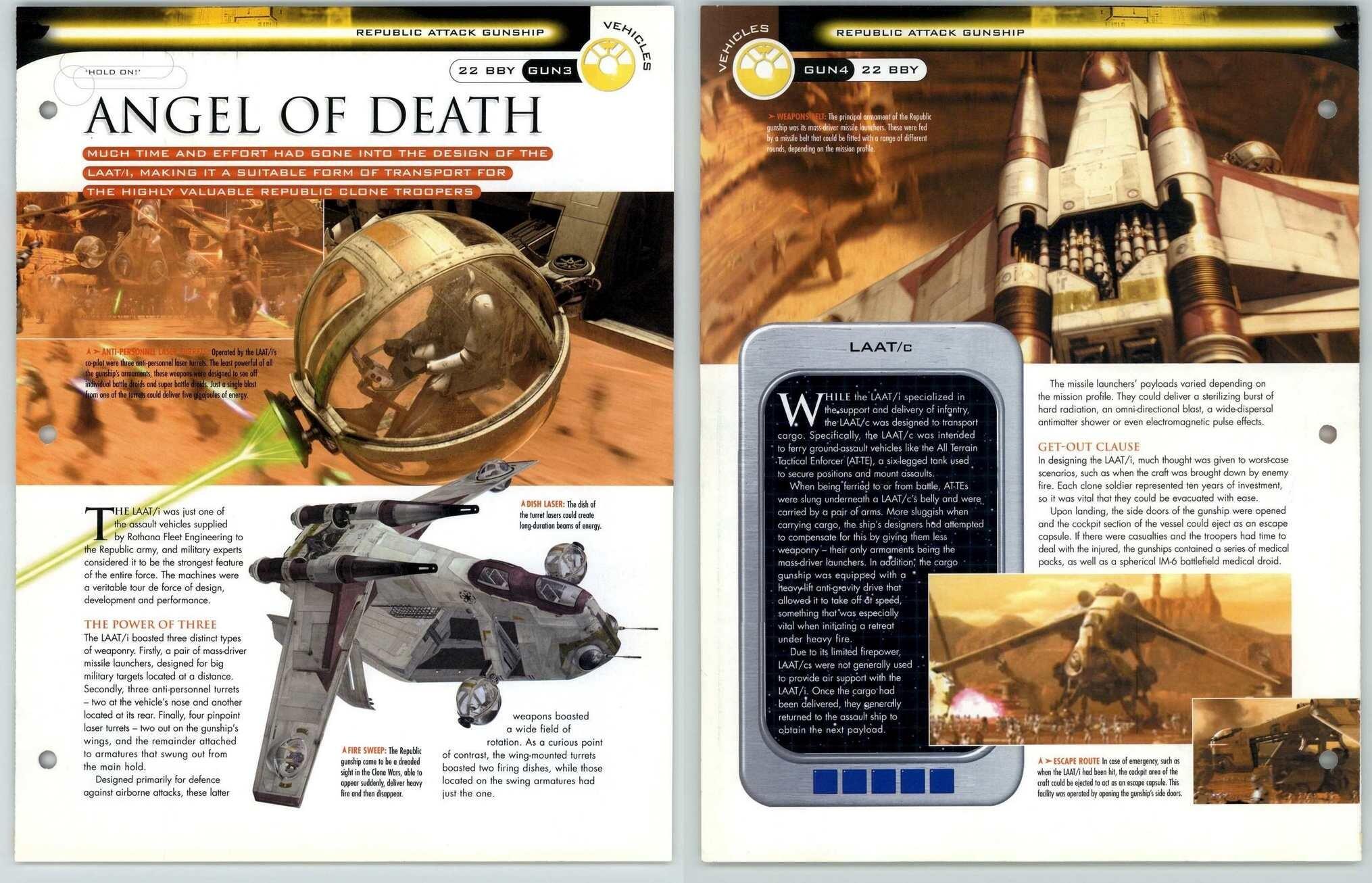 Vehicles　Gunship　Angel　Of　Rep.　File　Death　#GUN3-4　Fact　Star　Wars　Page