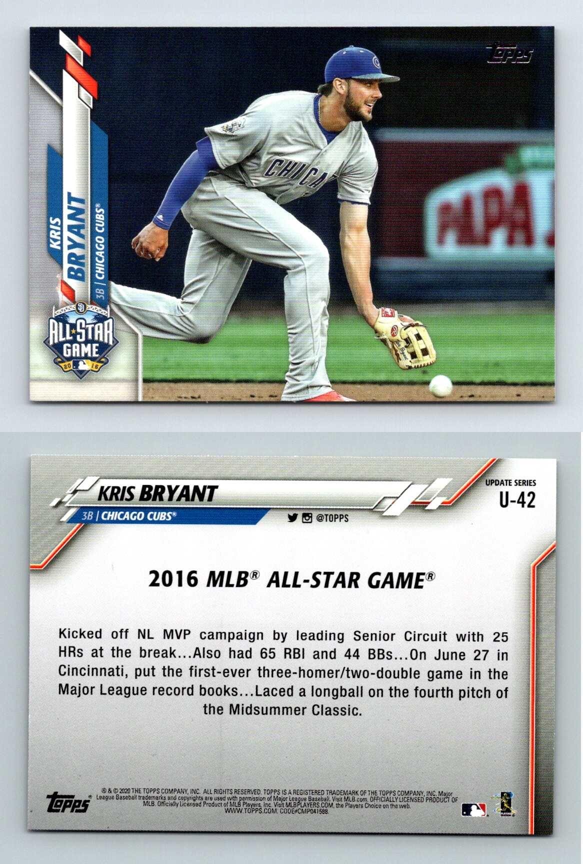 Chicago Cubs Kris Bryant Signs Record Deal with Topps