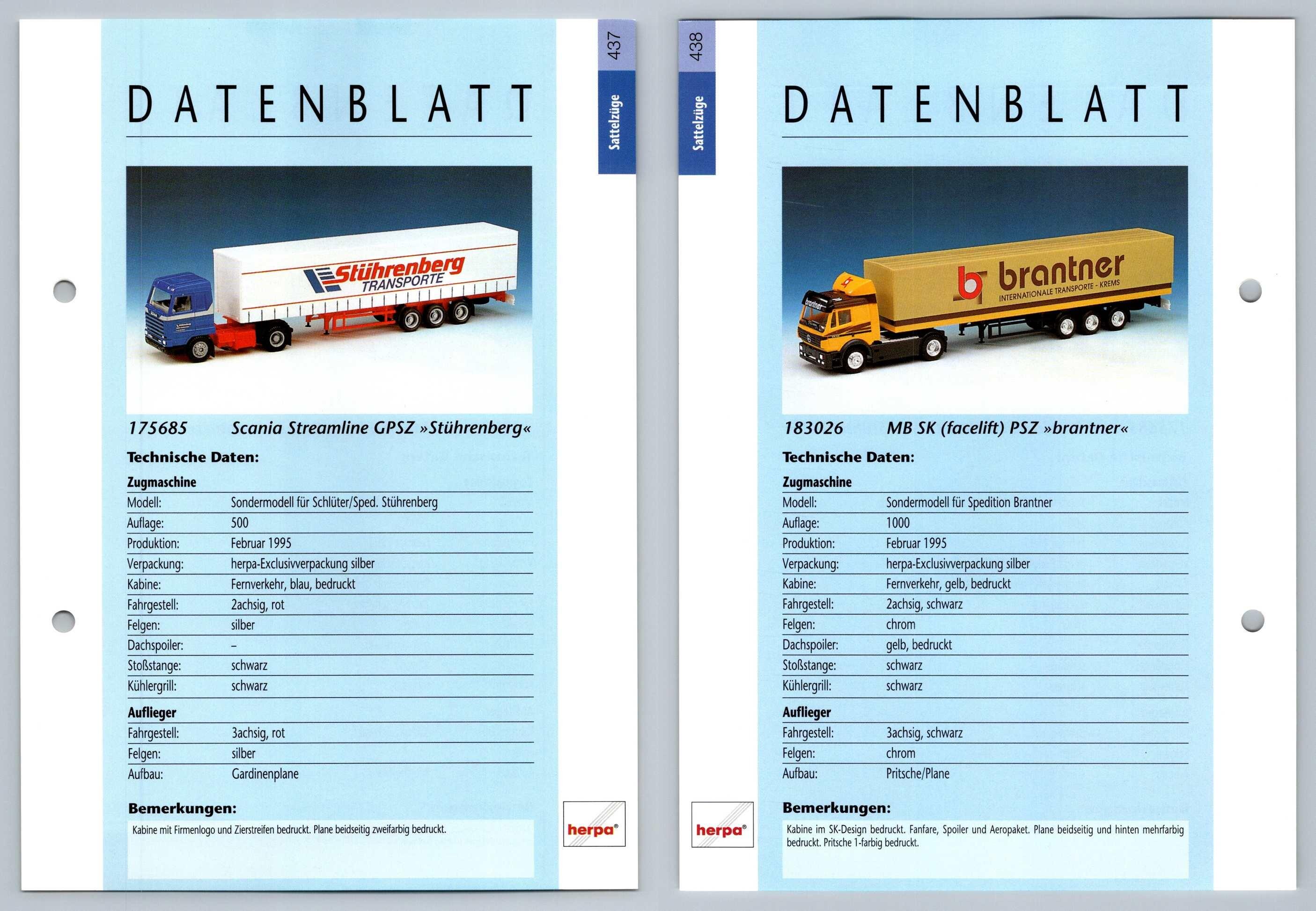 Scania Streamline Gpsz Mb Sk Facelift Psz 438 9 Sattelzuge