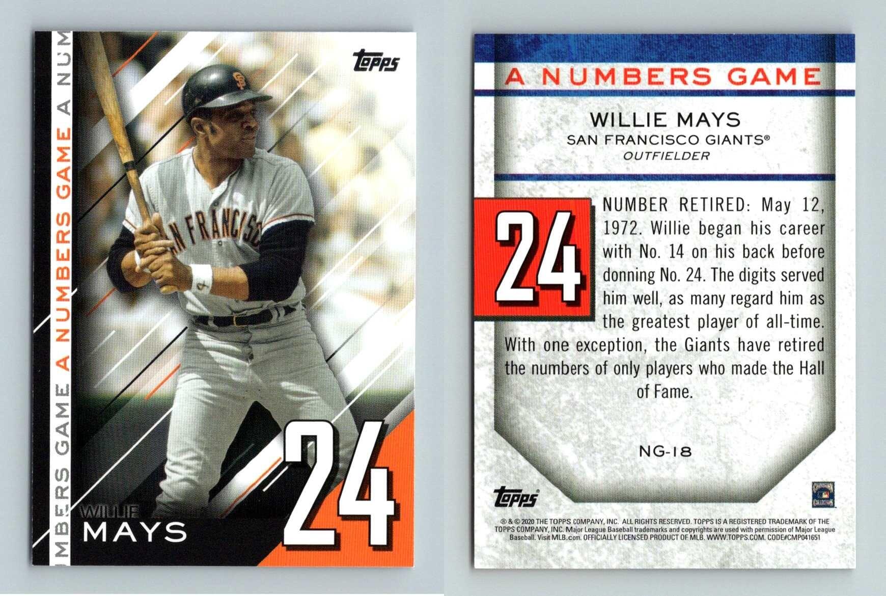 San Francisco Giants/Complete 2020 Topps Giants Baseball Team Set