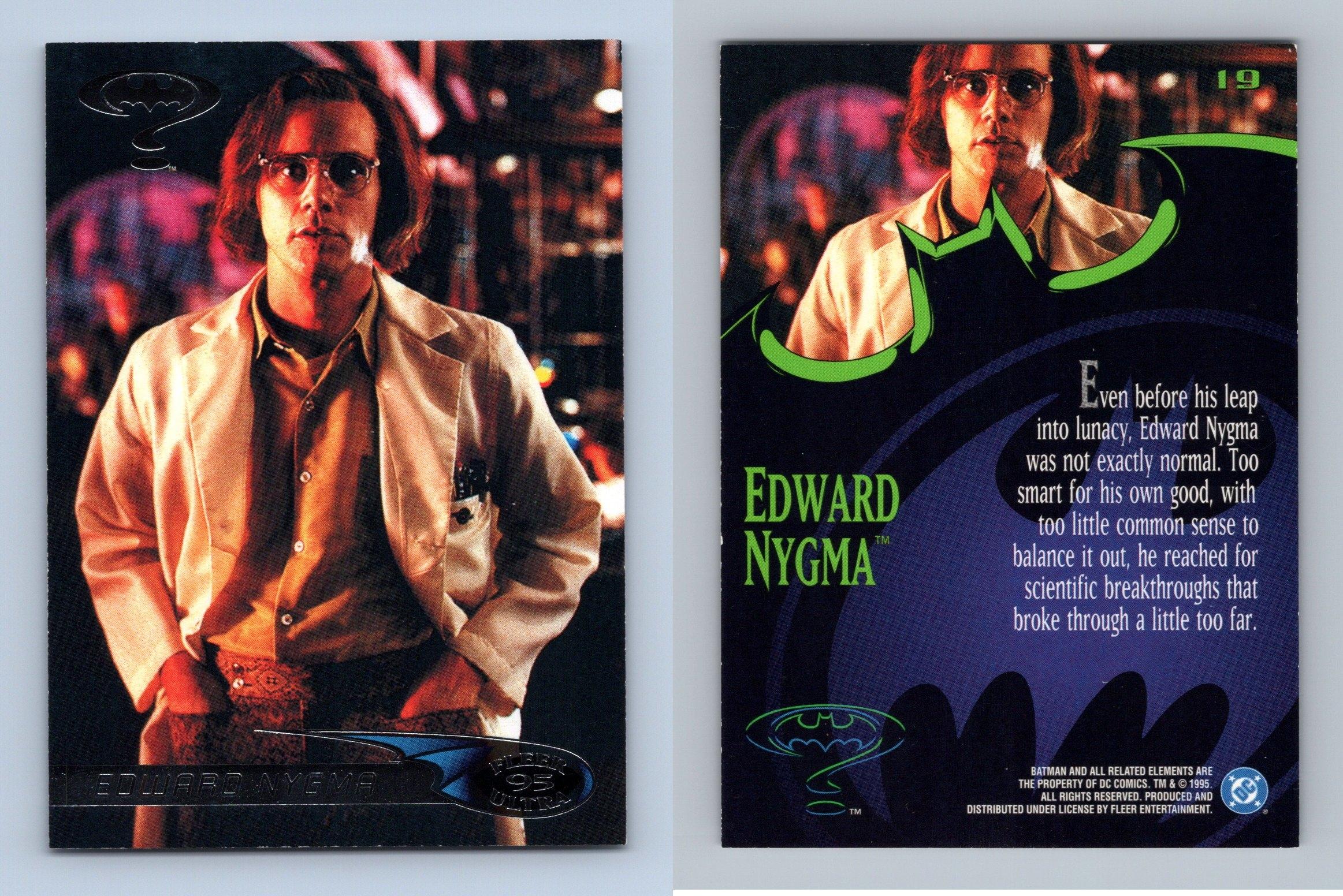 Edward Nygma #19 Batman Forever 1995 Fleer Ultra Trading Card