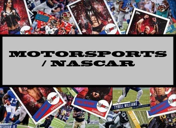 Motorsports / Nascar Cards