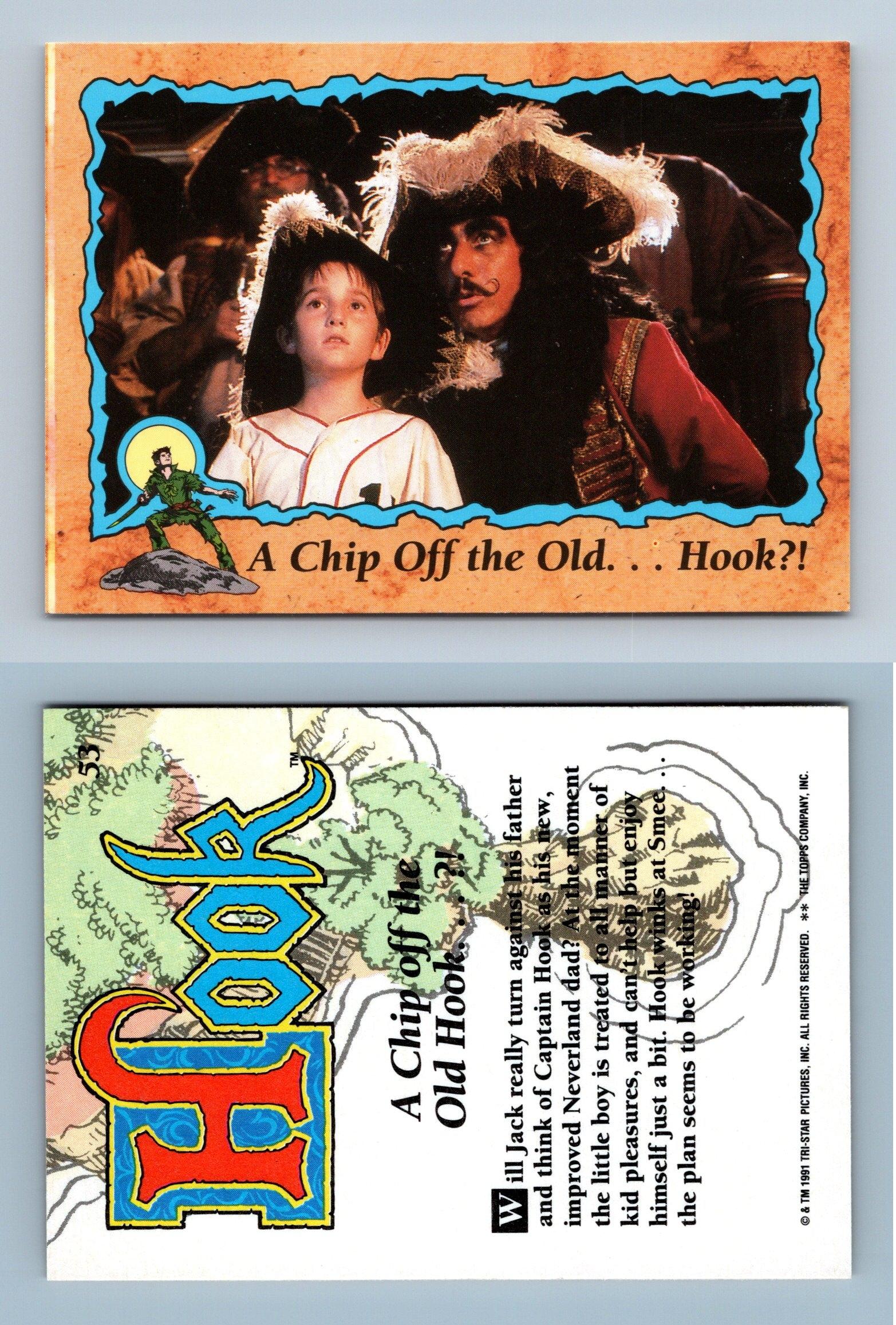 A Chip Off The OldHook? #53 Hook 1991 Topps Trading Card
