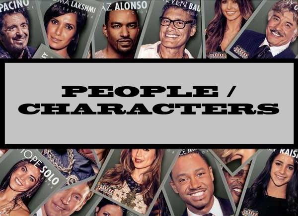 People / Characters