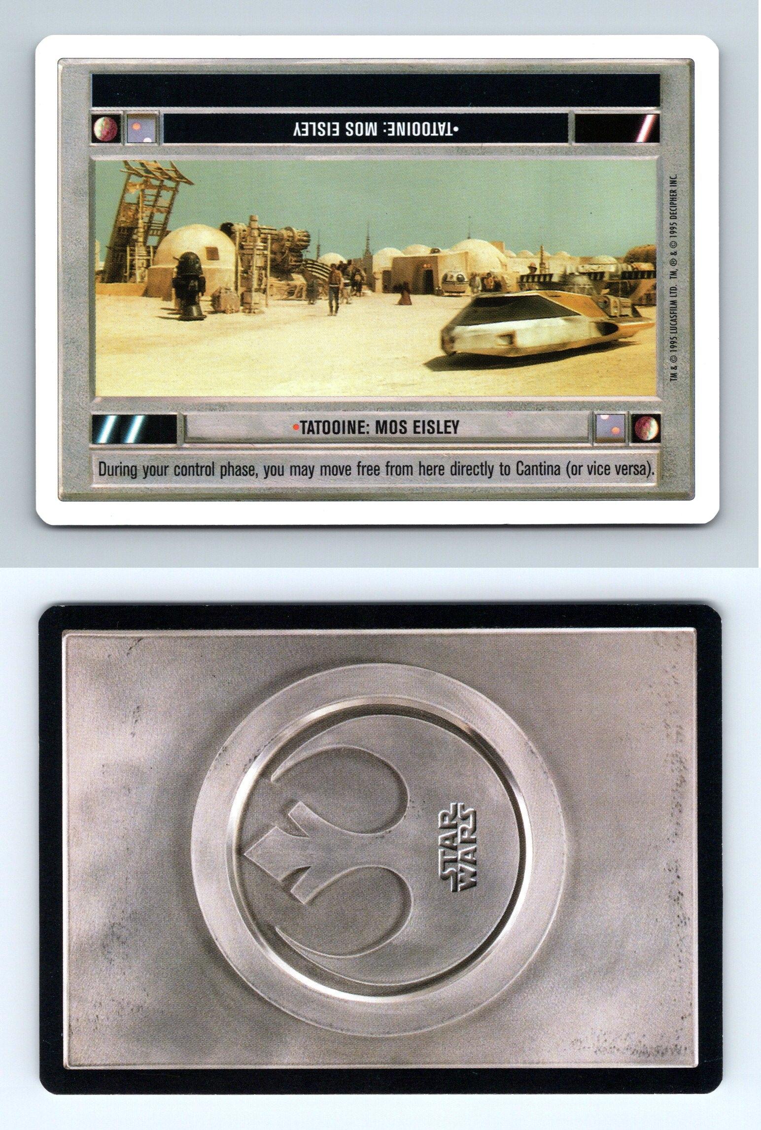 Tatooine Mos Eisley Star Wars Premiere Unlimited 1995 LS CCG