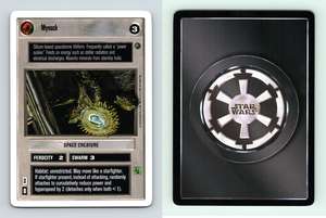 Warrant Officer M'Kae Star Wars Dagobah Limited 1997 DS Uncommon CCG Card 