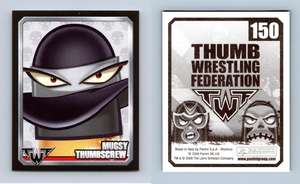 Thumb Wrestling Federation #71 Panini 2008 Sticker 