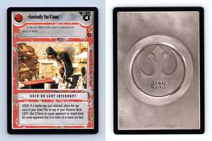 Star Wars CCG Tatooine Eventually You/'ll Lose