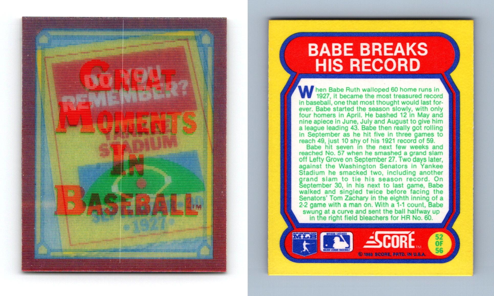 Graig Nettles - Braves #440 Score 1988 Baseball Trading Card