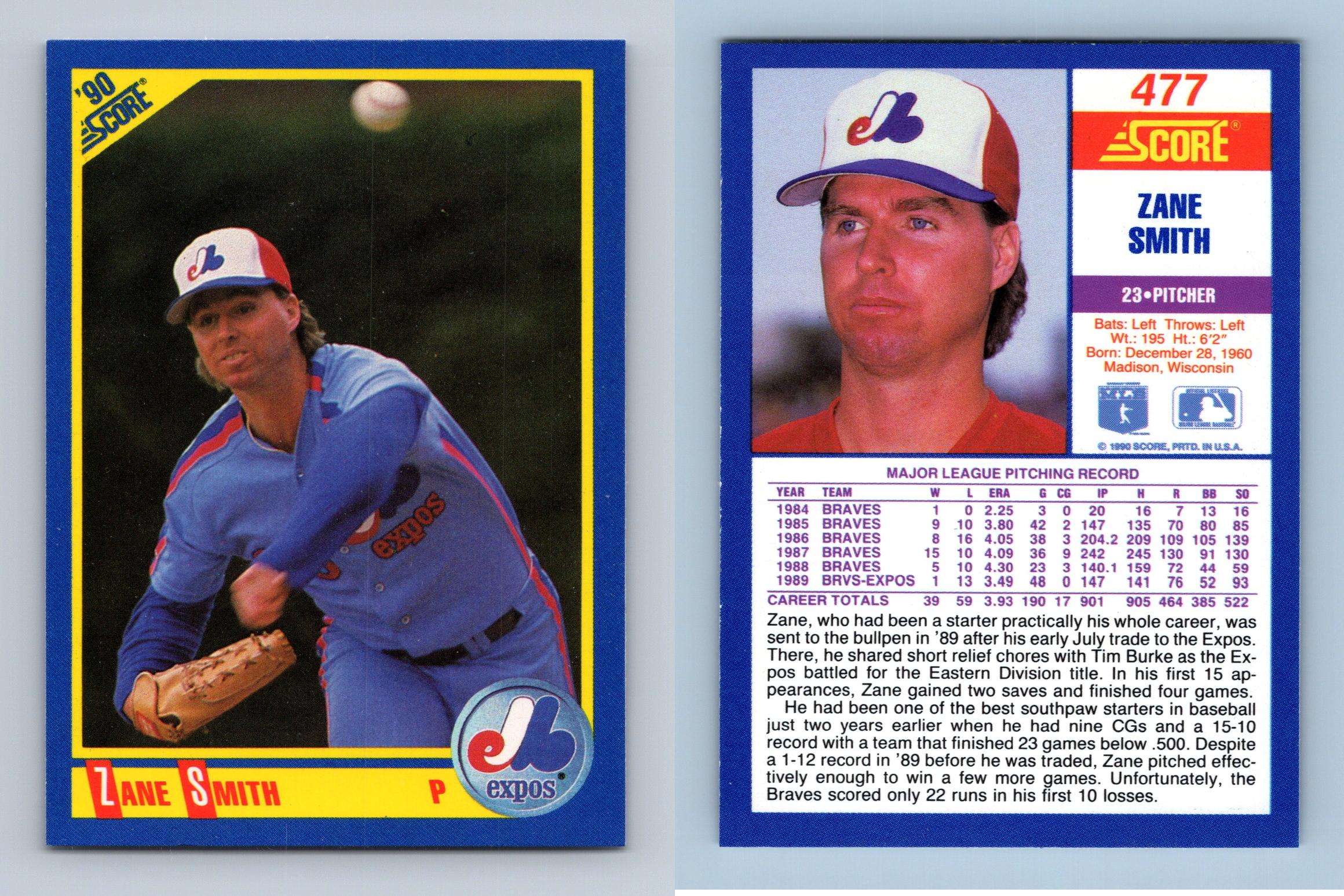 Tino Martinez - Mariners #596 Score 1990 Baseball Trading Card