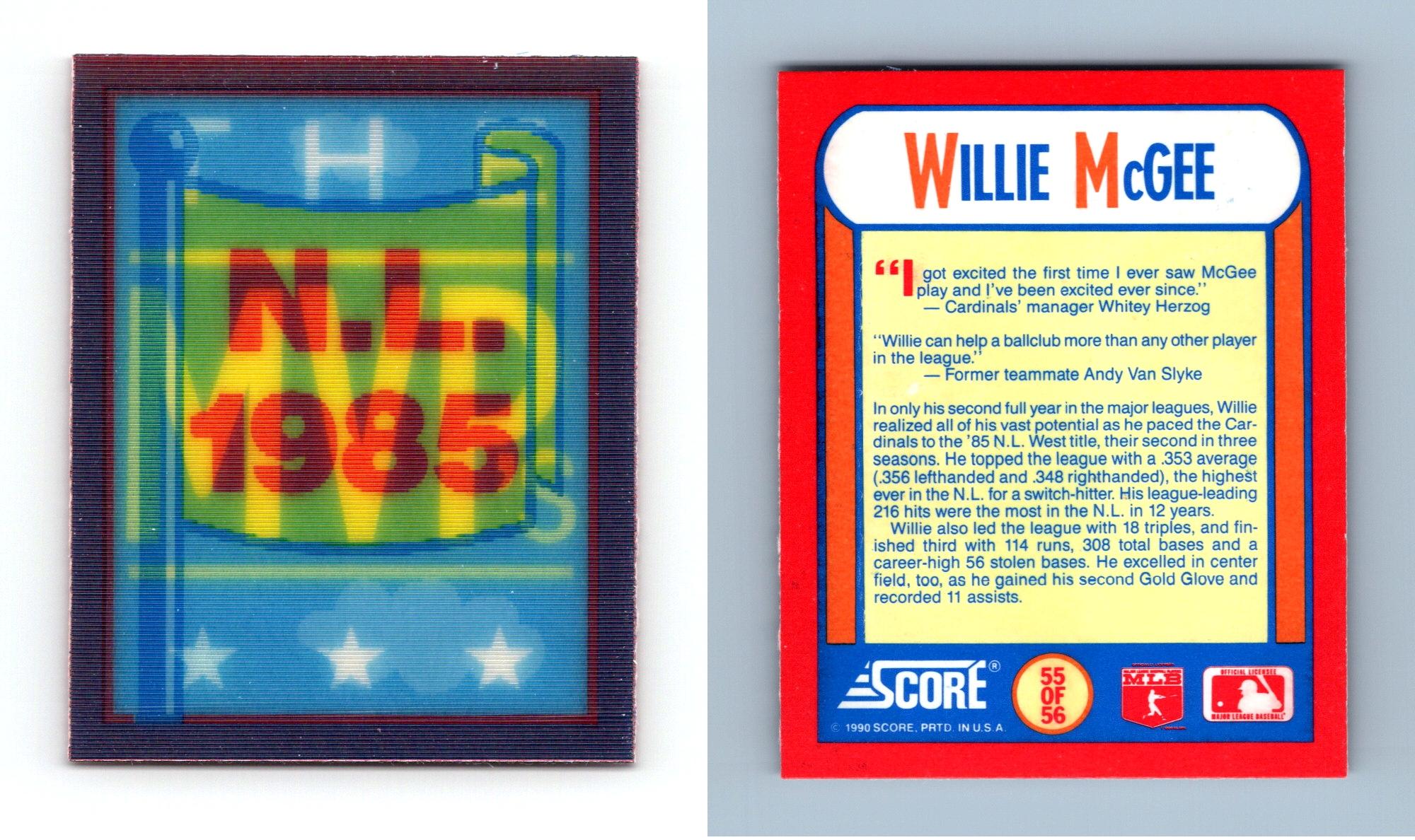 Other, Baseball Card Willie Mcgee 64