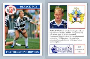 Roy Powell #61 Merlin Rugby Football League 1991 Trade Card C247 