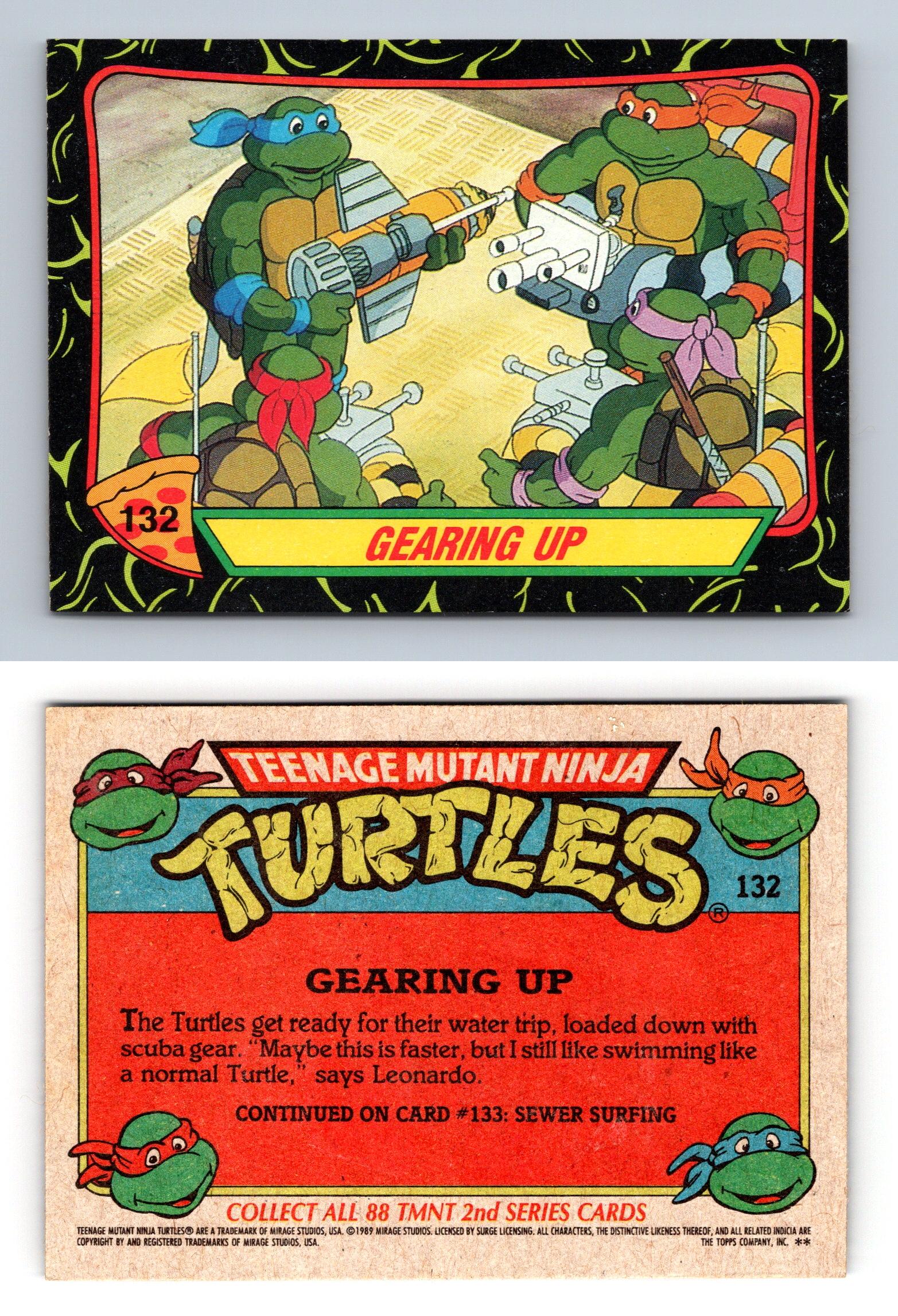 Vintage 1989 Teenage Mutant Ninja Turtles SEWER SURFIN' Donatello