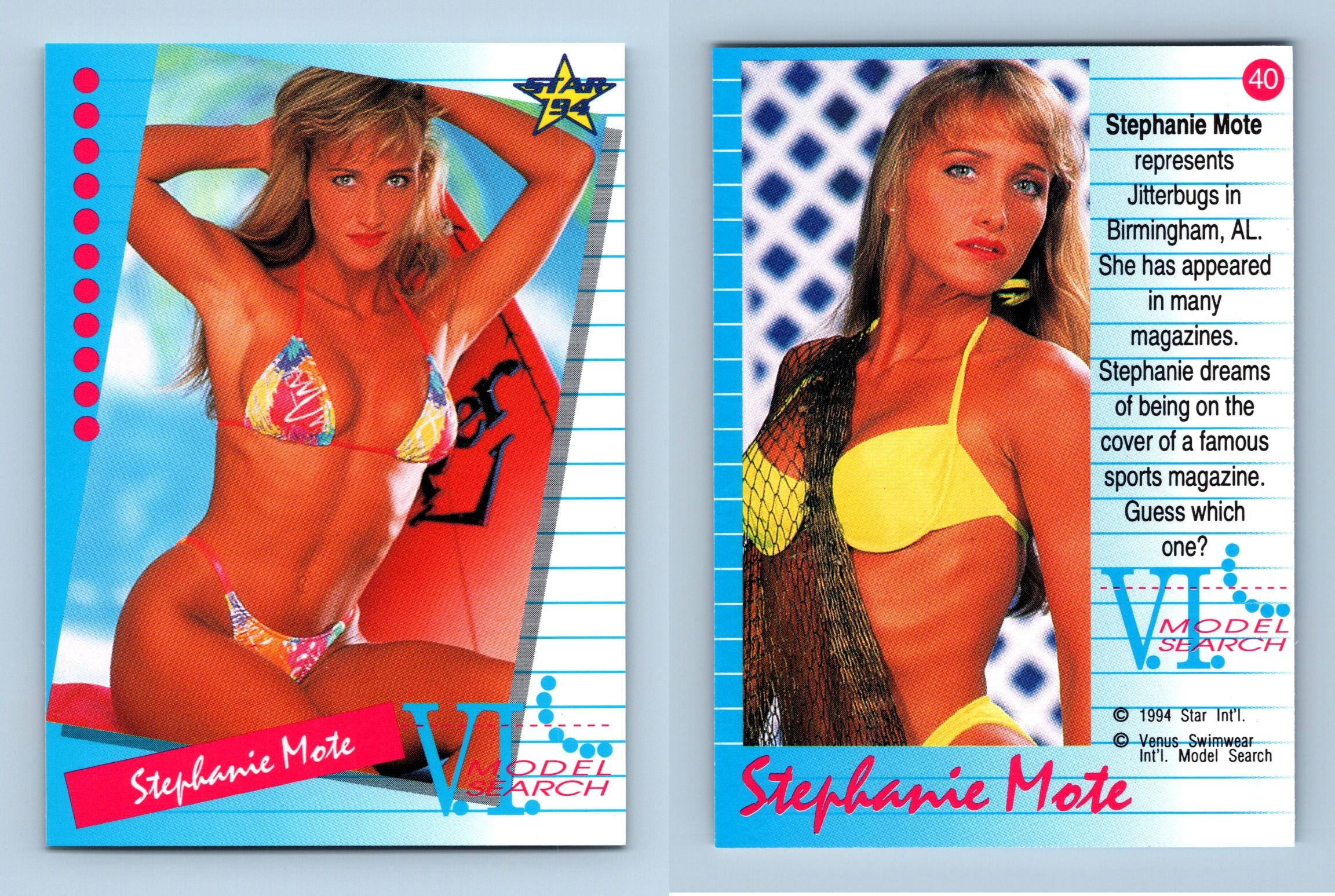 Ileana Romero #32 V.I. Model Search 1994 Star Trading Card