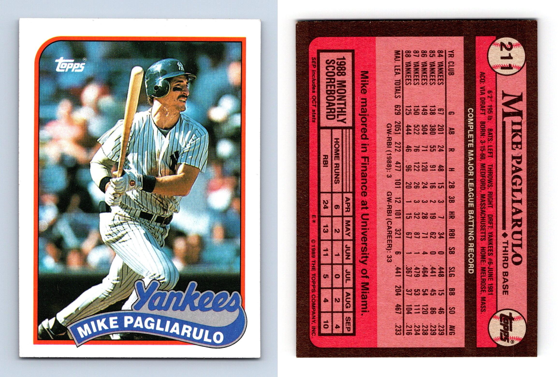 1989 Topps # 394 All-Star Orel Hershiser Los Angeles Do