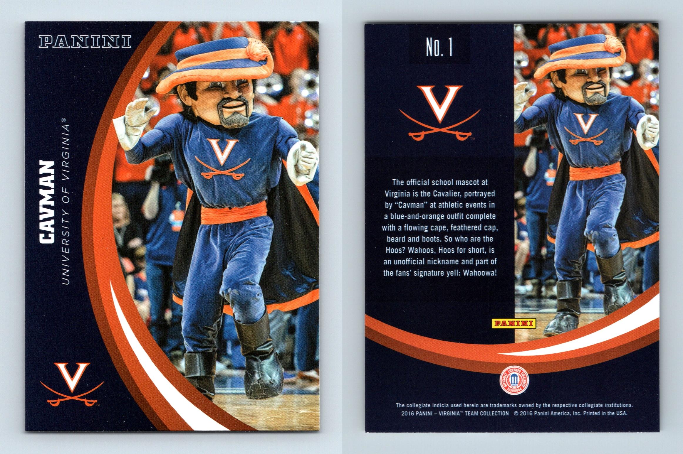 Cedric Peerman #14 Virginia Cavaliers Collegiate 2016 Panini Trading Card