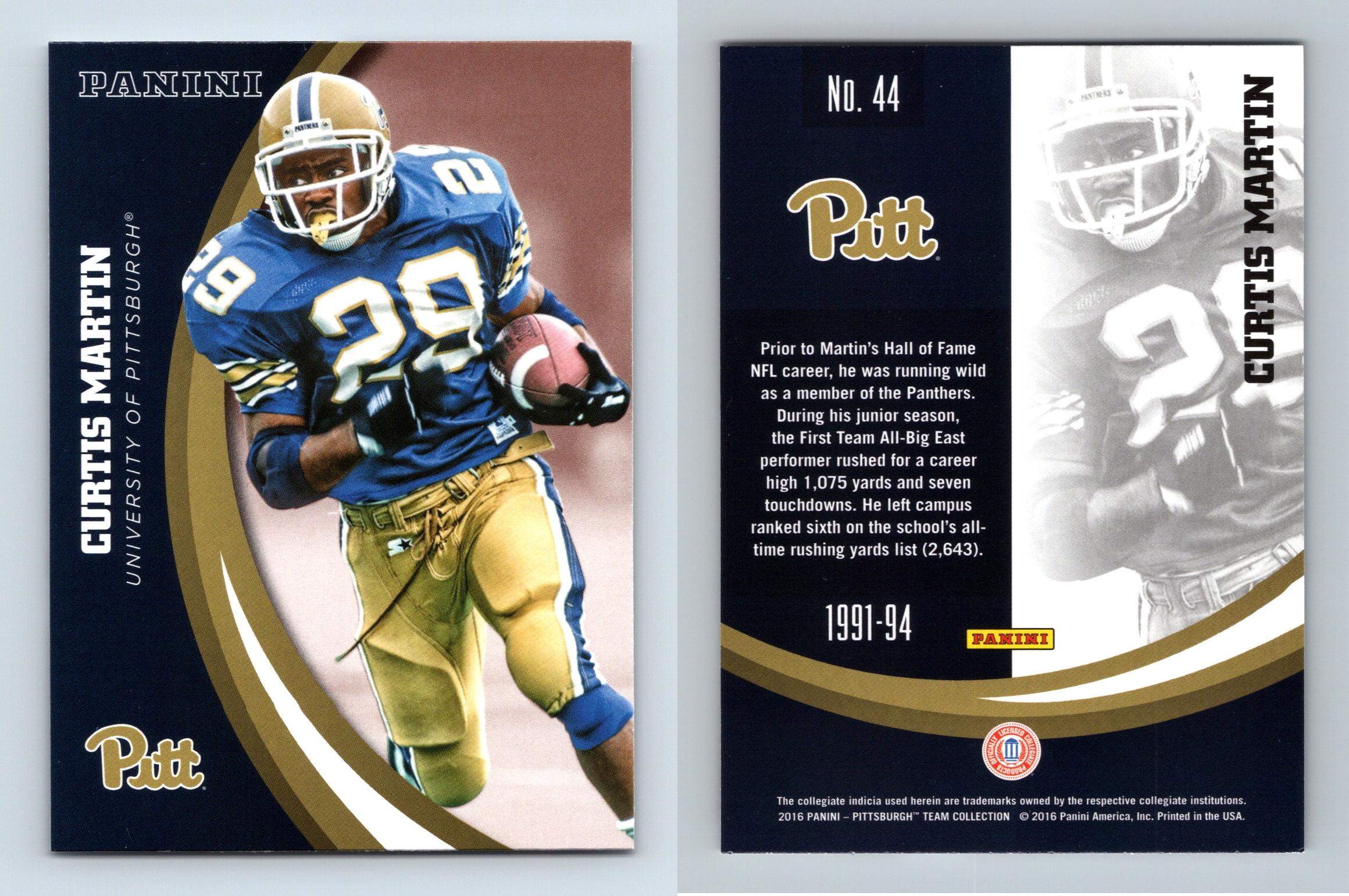 : LeSean McCoy football card (Pittsburgh Panthers) 2016