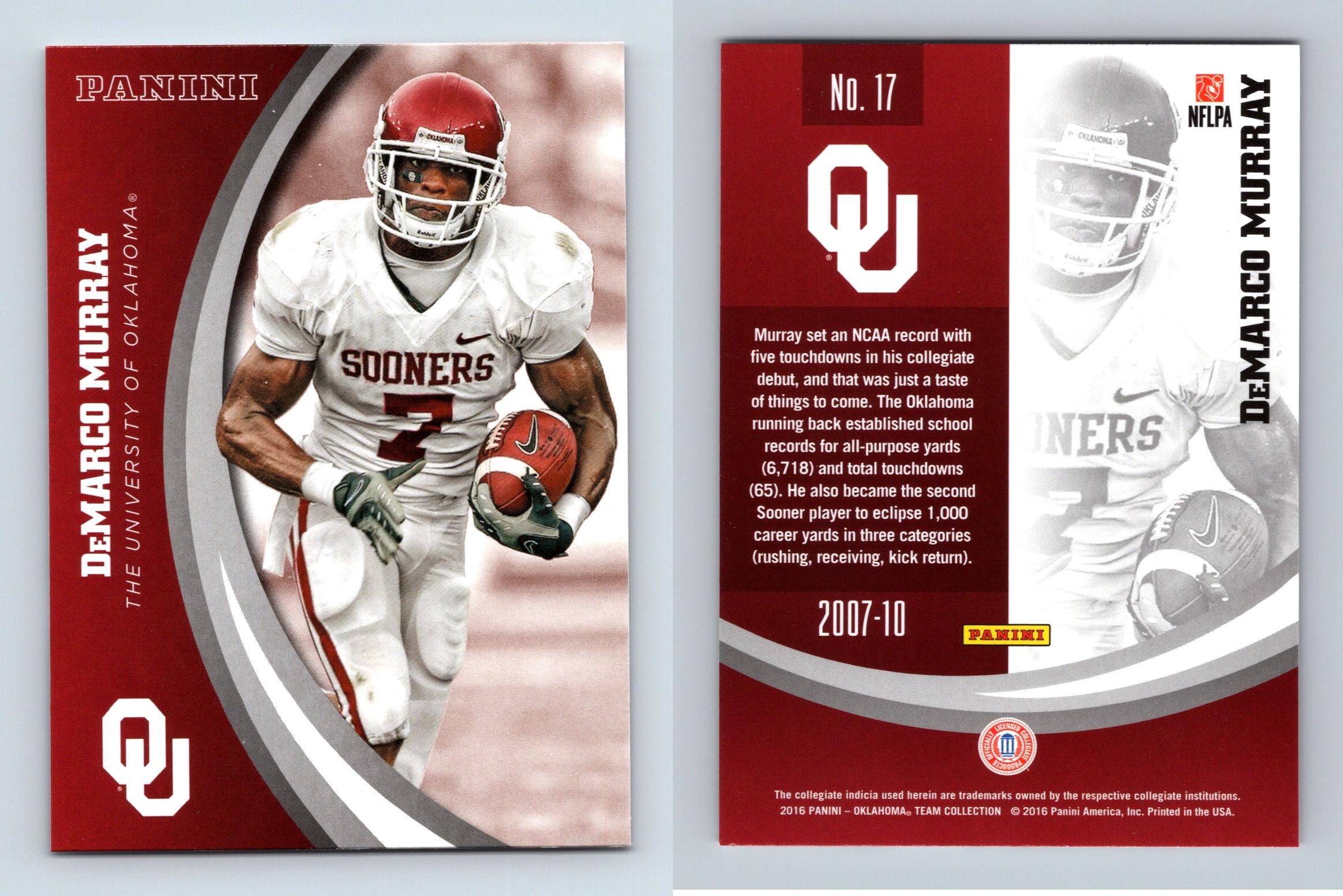 Aaron Ripkowski #11 Oklahoma Sooners Collegiate 2016 Silver Parallel Card