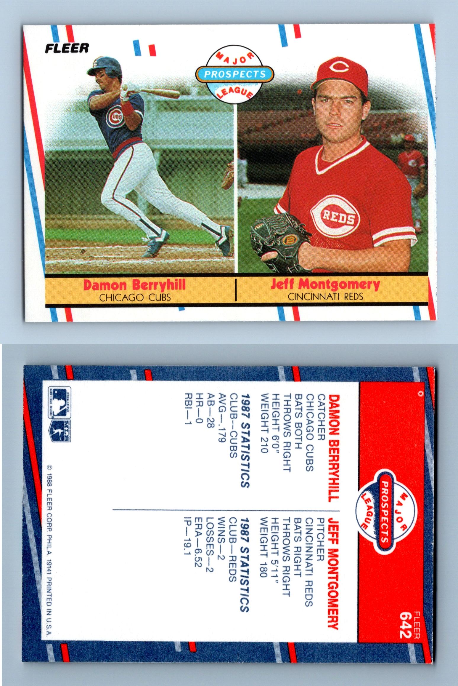 Jose Cruz - Astros #443 Fleer 1988 Baseball Trading Card
