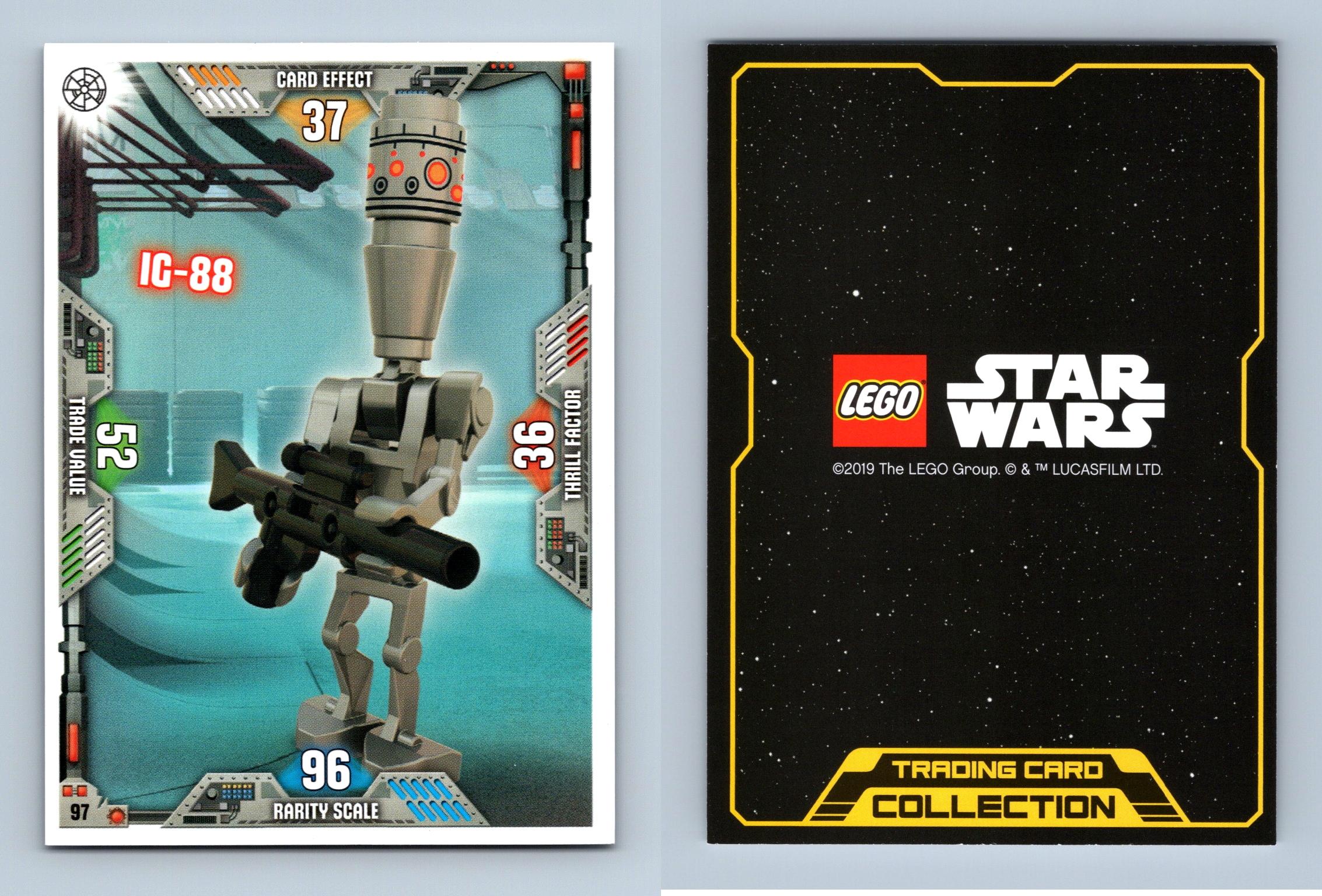 IG-88 #97 Lego Star Wars Series 2 Character TCG Card