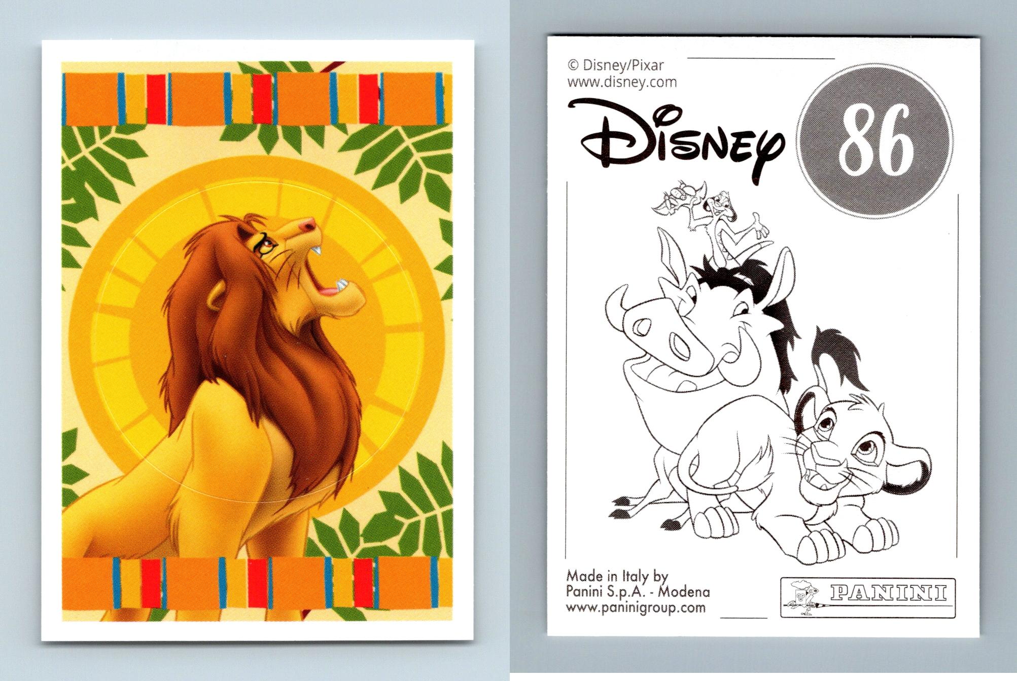 The Lion King 86 Disney A Friend For Every Day 2018 Panini Sticker