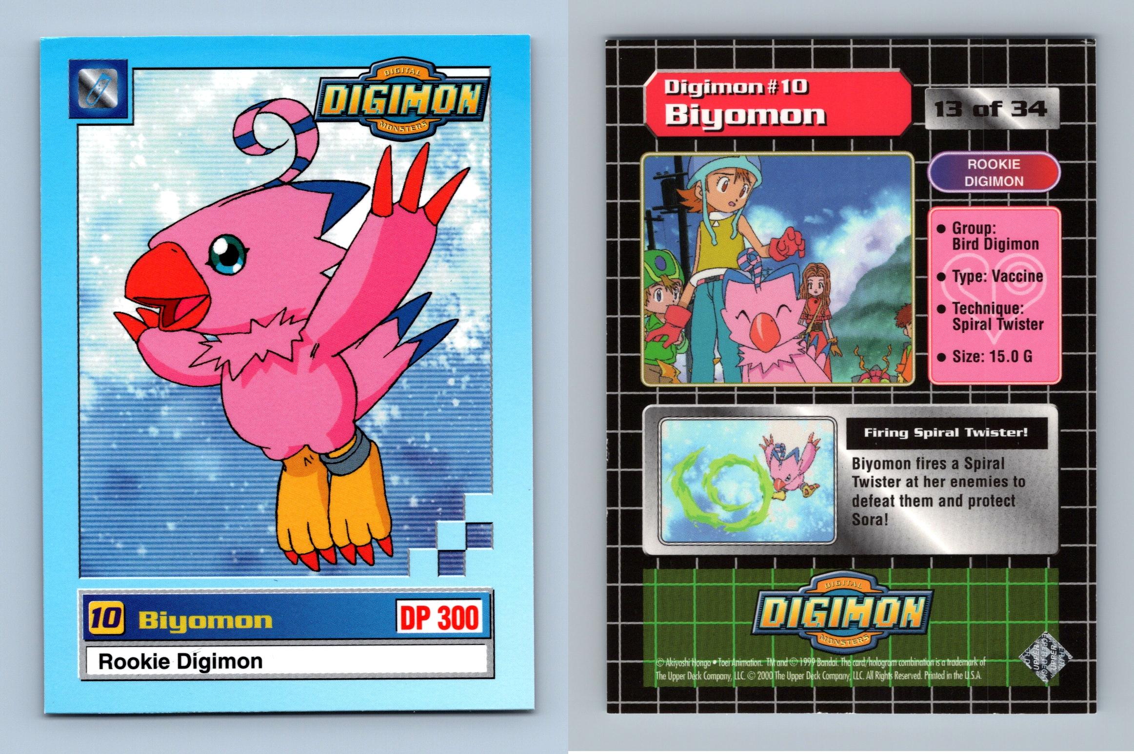 DIGIMON Rookie Digimons EXCLUSIVE PREVIEW CARD 2 of 34