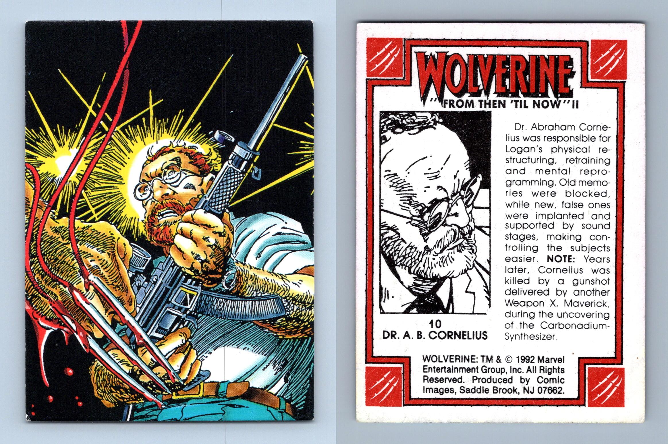 Dr A. B. Cornelius #10 Wolverine From Then Til Now II 1992 Comic