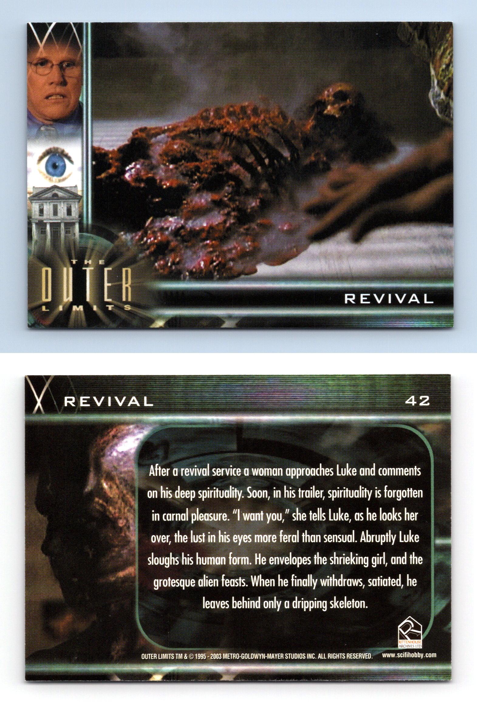 Revival 42 The Outer Limits Sex Cyborgs And Science Fiction 2003 Card