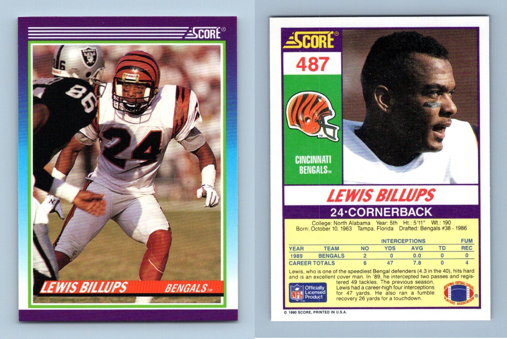 : 1990 Score Football Card #440 Deron Cherry