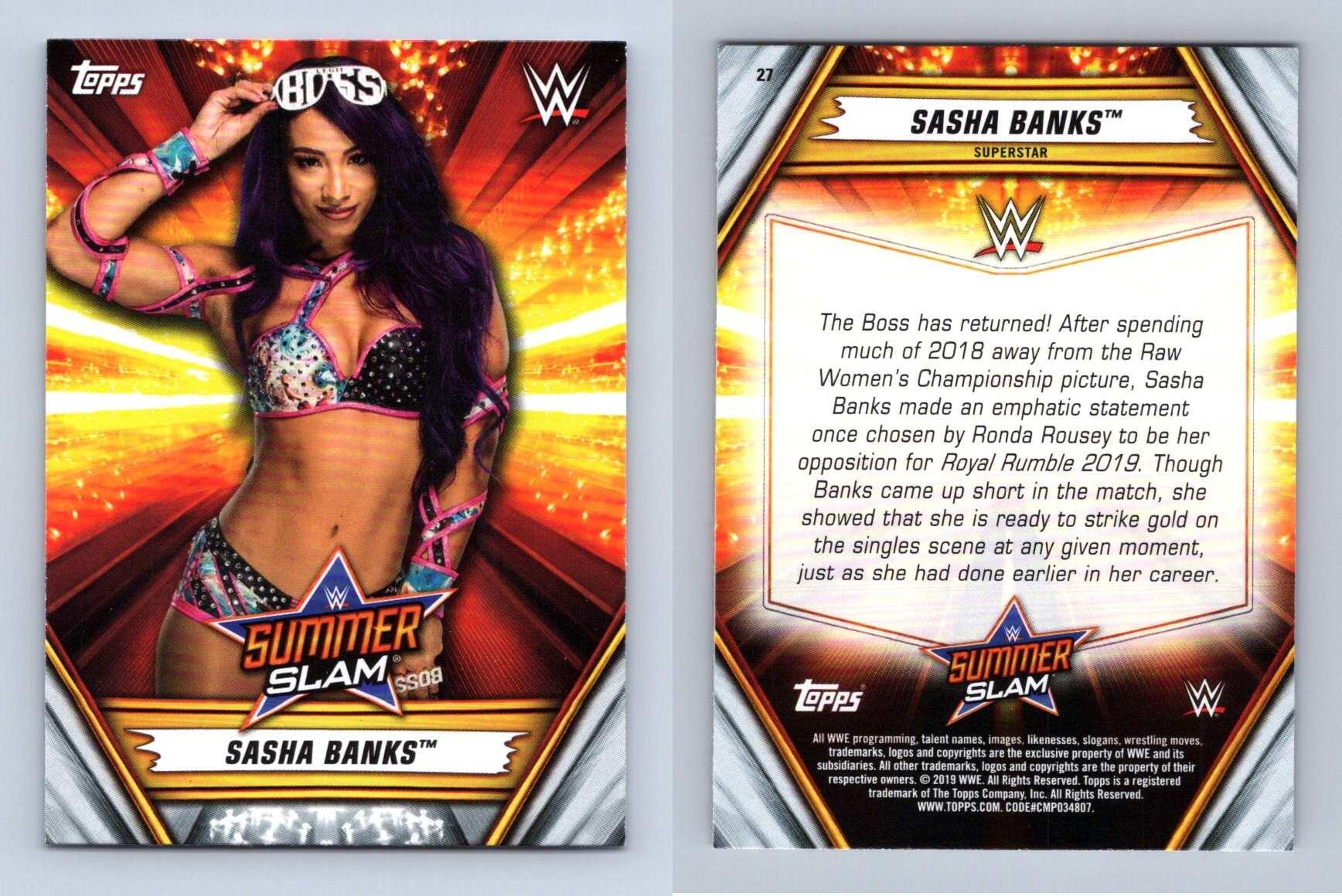 Sasha Banks Card 2024