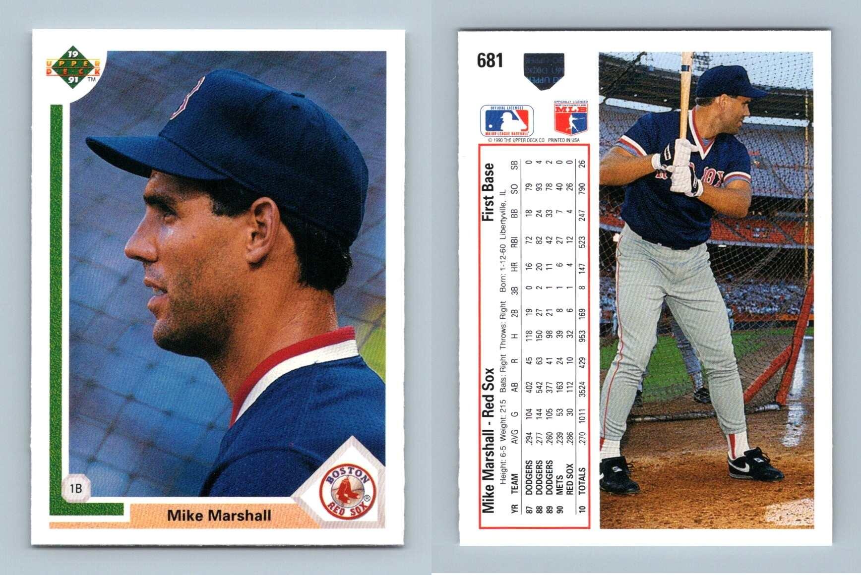 Darrel Akerfields - Phillies #619 Upper Deck 1991 Baseball Trading Card