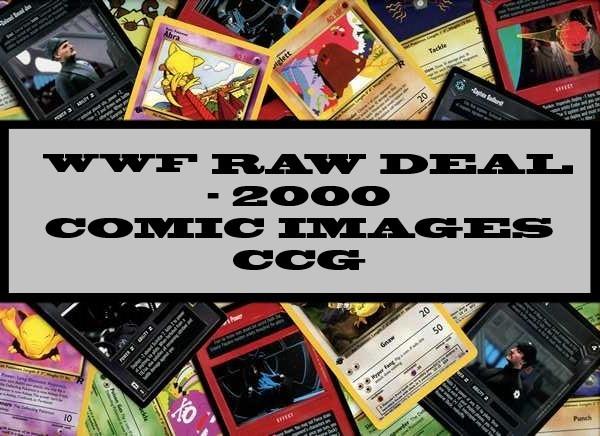 WWF Raw Deal Premiere - 2000 Comic Images