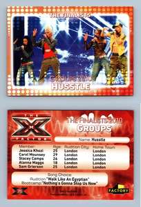 Tabby Callaghan #48 The X Factor 2010 Factory Foil Trading Card 