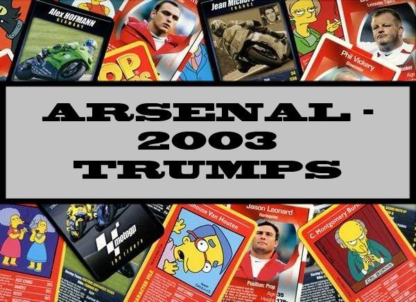 Arsenal - 2003 Winning Moves