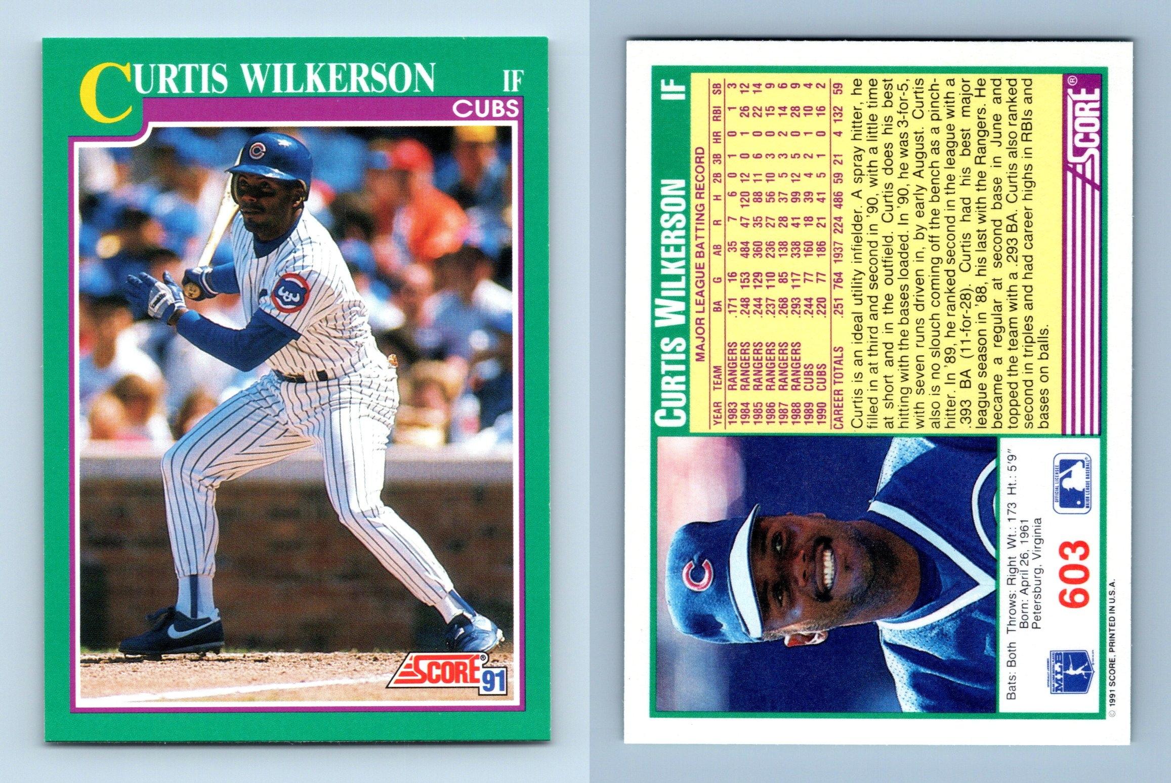 Curtis Wilkerson - Kansas City Royals (MLB Baseball Card) 1992 Leaf Bl –  PictureYourDreams