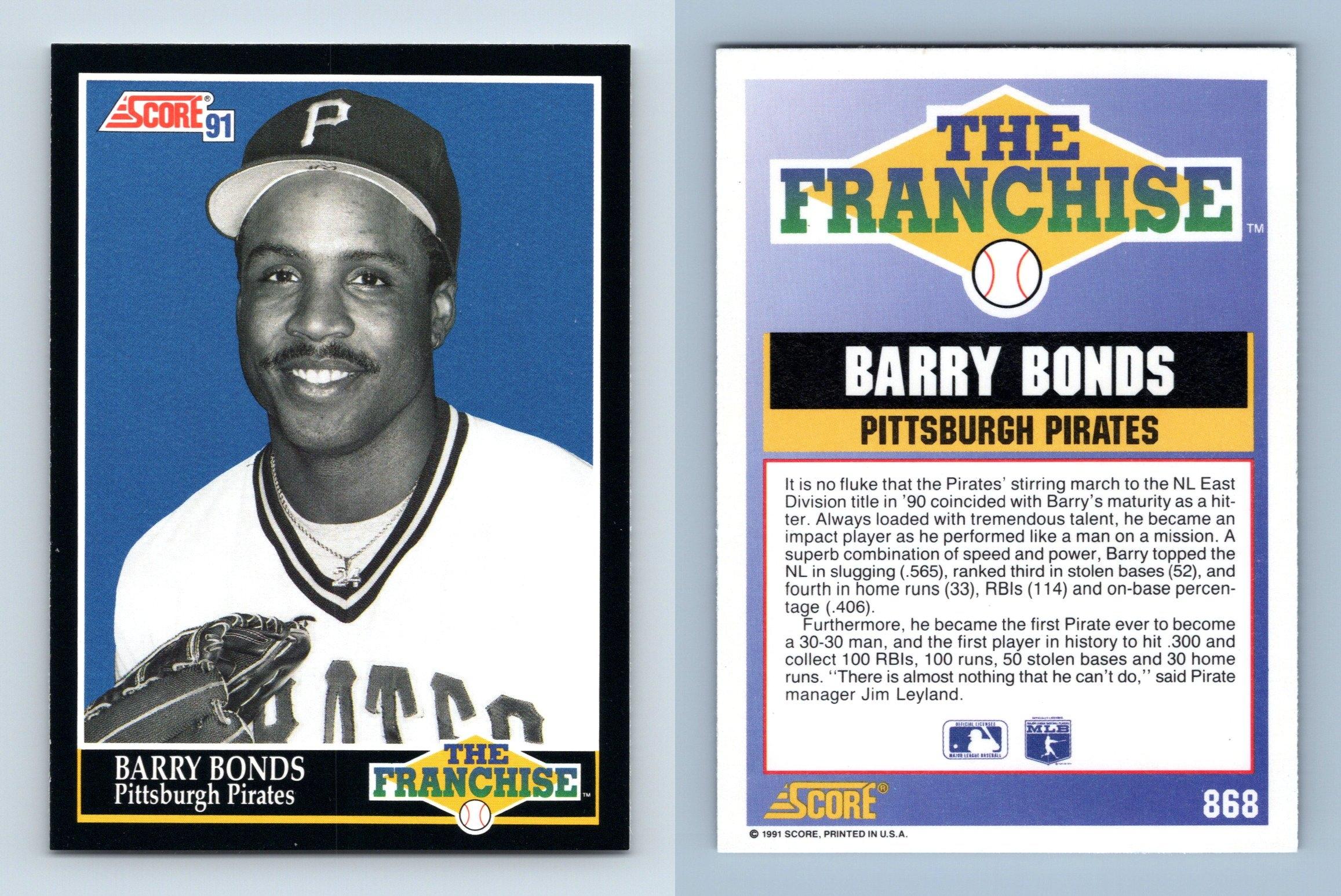 Barry Bonds - Pirates Prospects