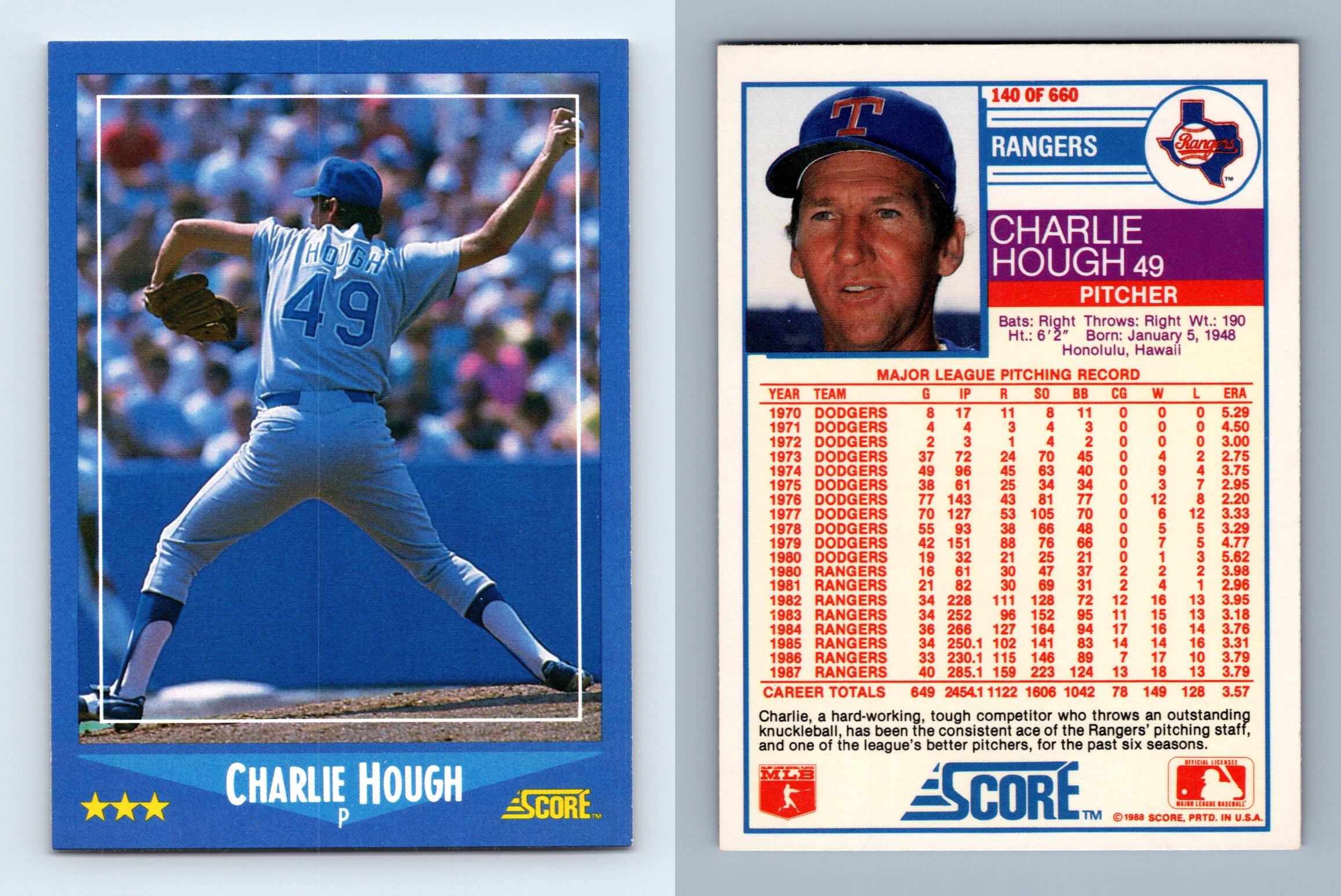 Tim Raines - Expos #3 Score 1988 Baseball Trading Card