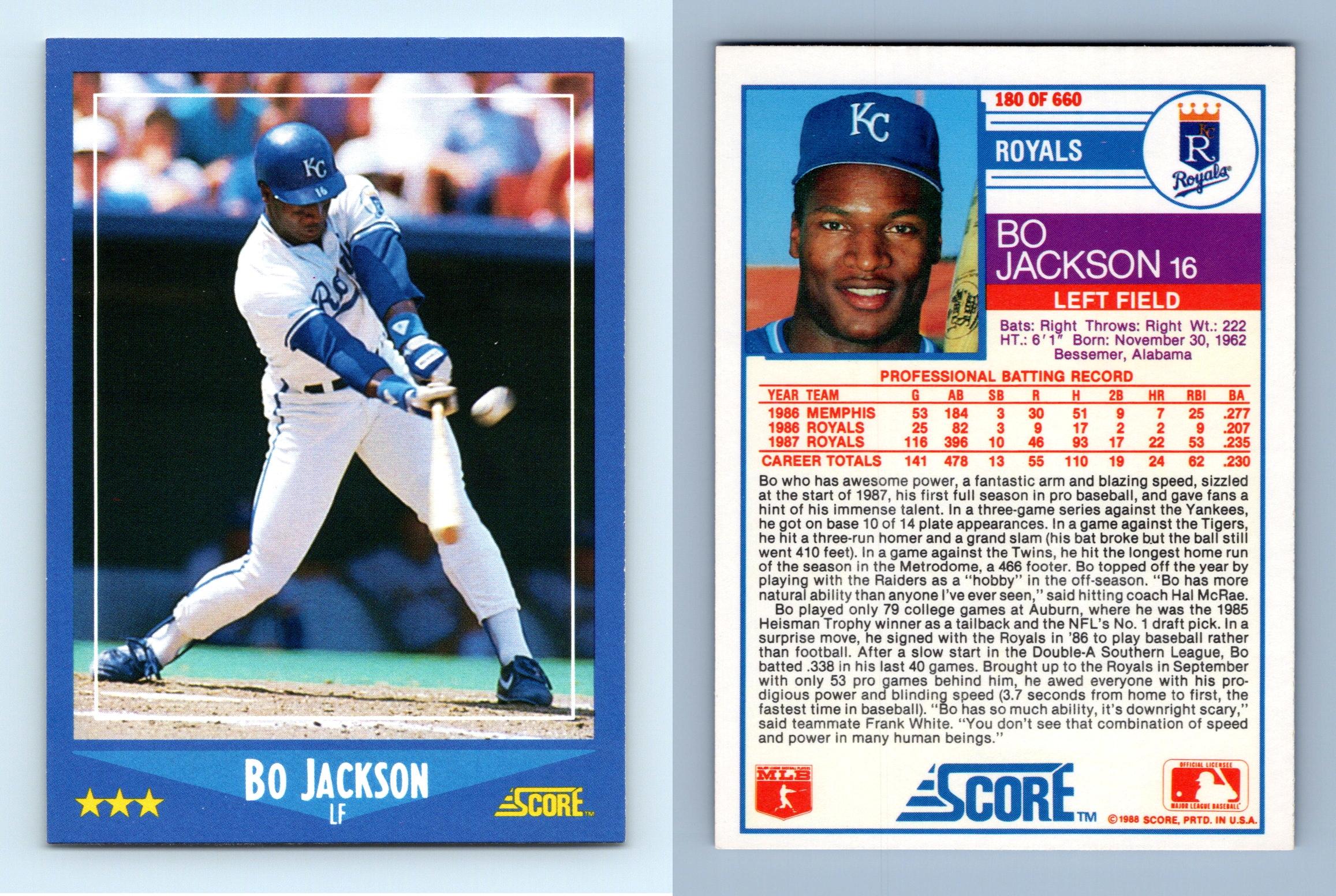 Bo Jackson - KC Royals - Sketch