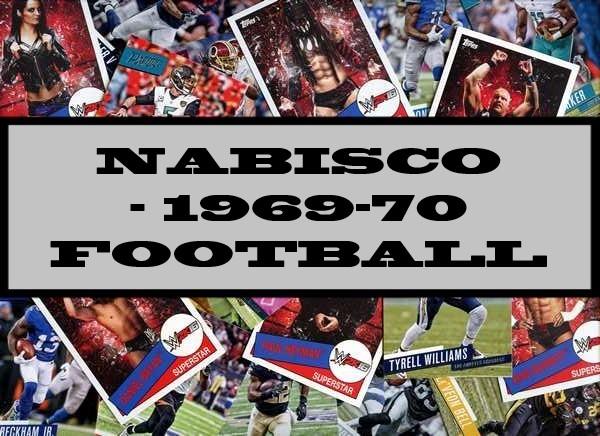Nabisco - 1969-70 Football