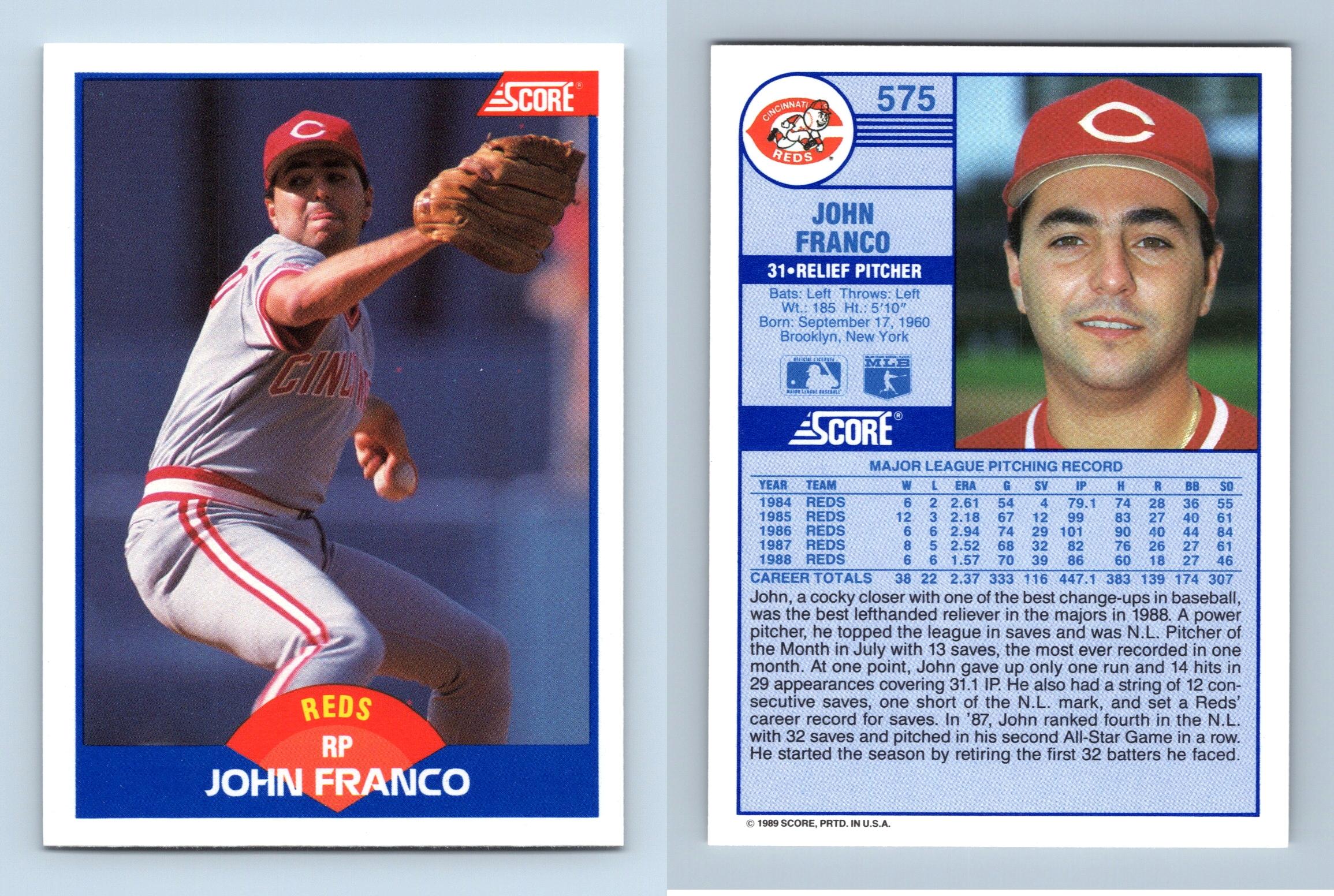 John Franco Baseball Cards