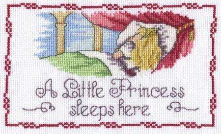 Children's Cross Stitch Kit - Princess