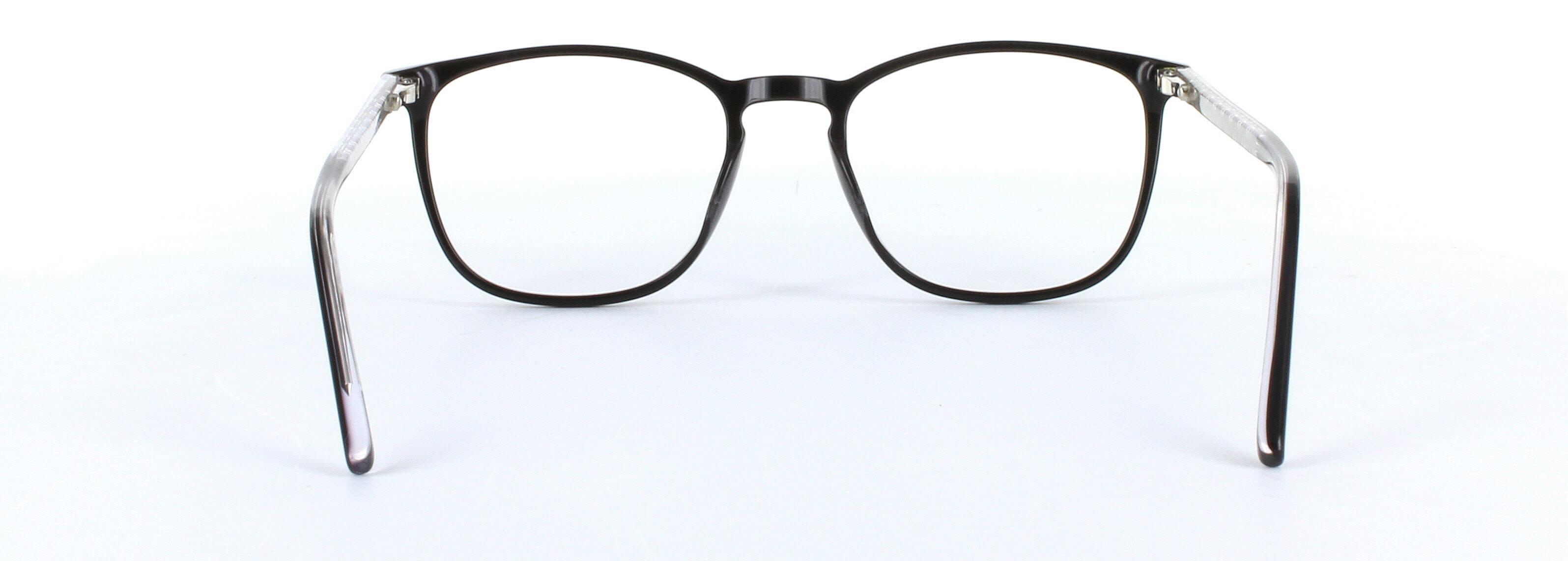 Mariana Black Full Rim Round Plastic Glasses - Image View 3