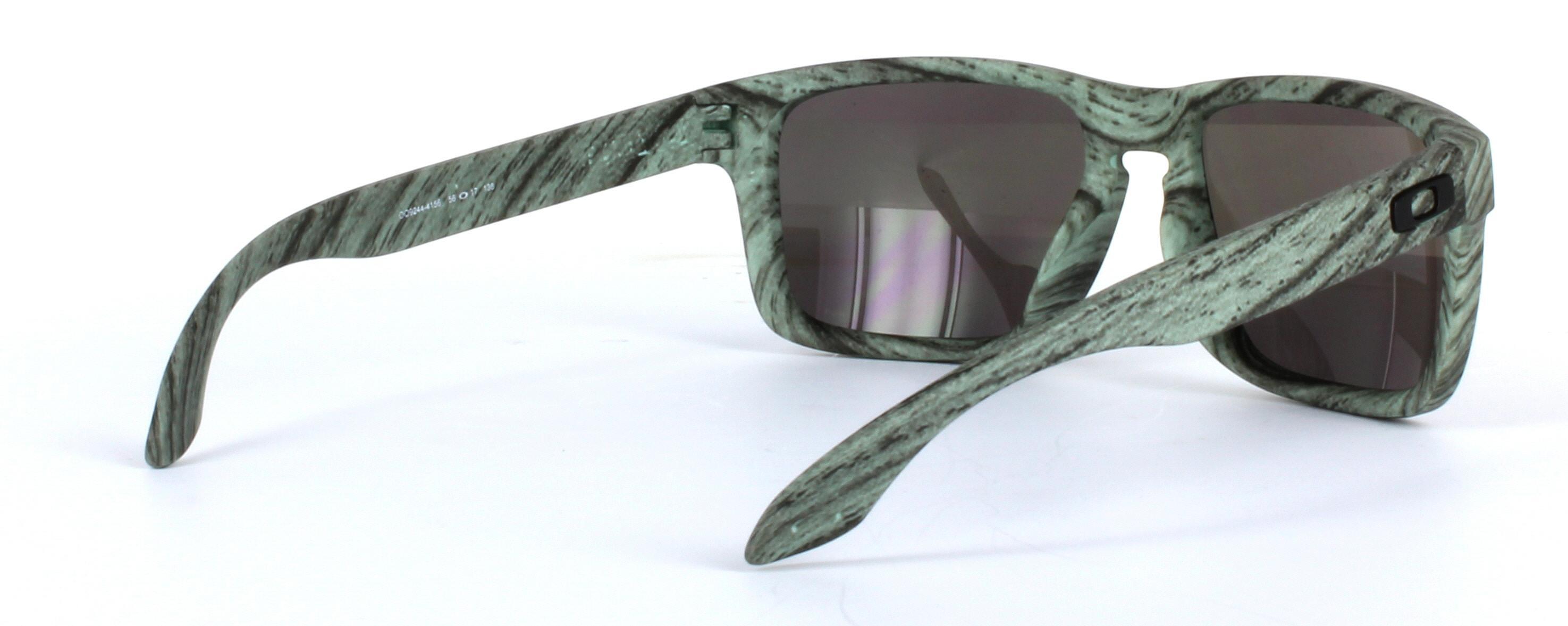 Oakley Ivywood Grey Full Rim Plastic Sunglasses - Image View 4