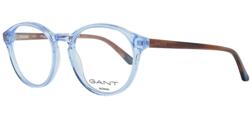 GANT (4093-084) Blue Full Rim Round Acetate Glasses - Image View 1