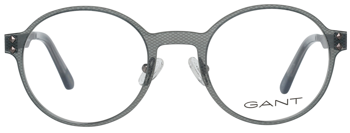 GANT (3133) Grey Full Rim Round Acetate Glasses - Image View 2