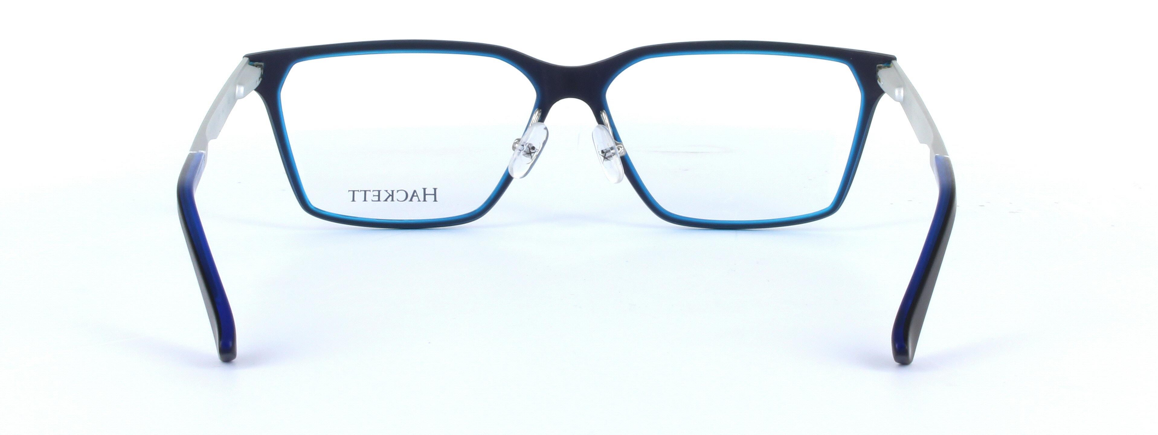 HACKETT (HEK1156-041) Black Full Rim Rectangular Acetate Glasses - Image View 3