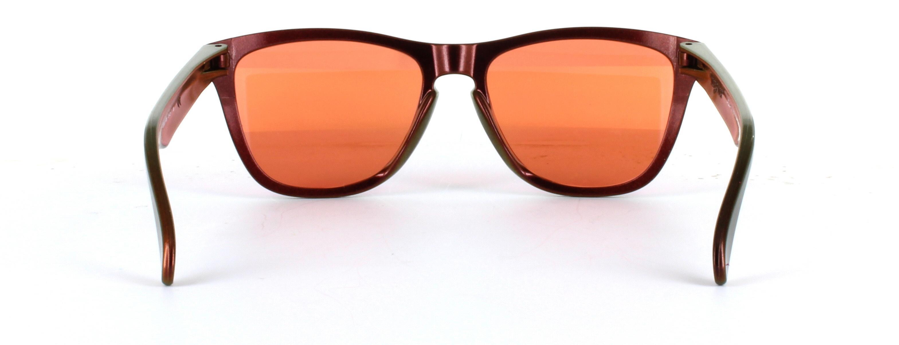 Oakley (O9013) Copper Full Rim Plastic Sunglasses - Image View 3