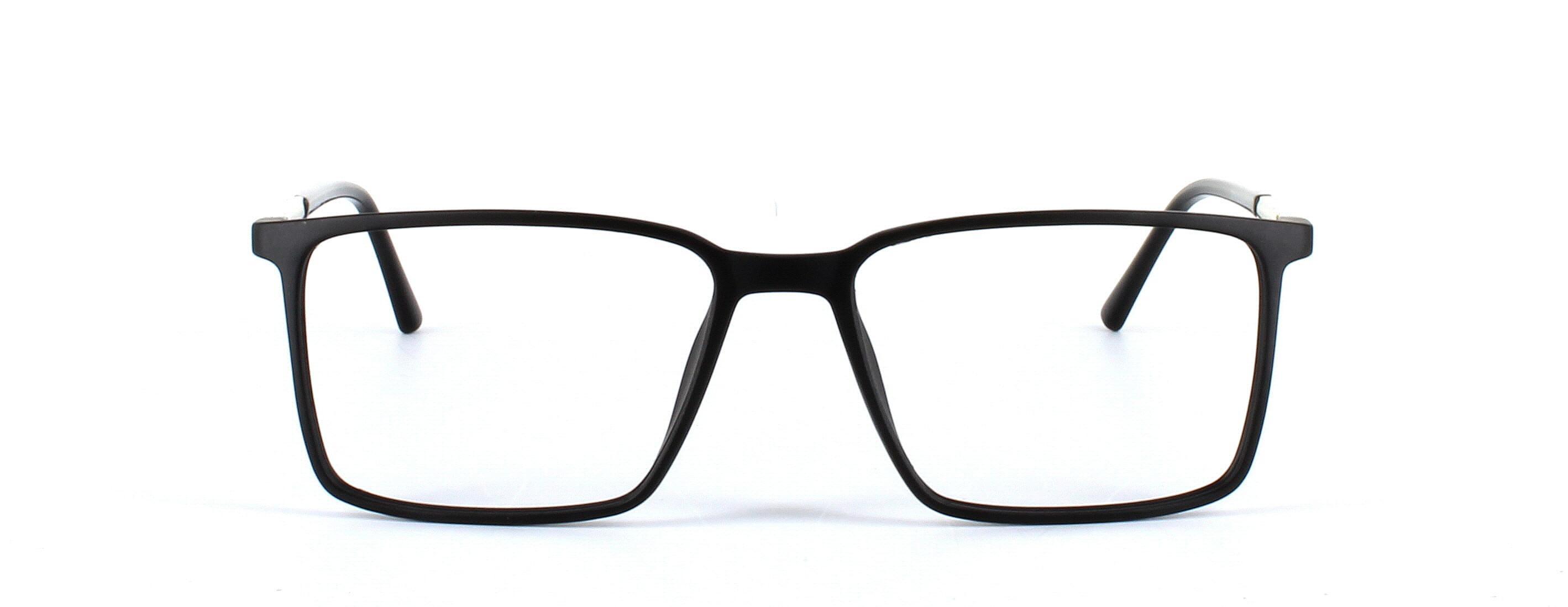 Preveza - Black unisex glasses - image view 5