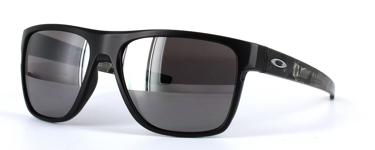 Oakley (O9360) Black Full Rim Plastic Prescription Sunglasses - Image View 1